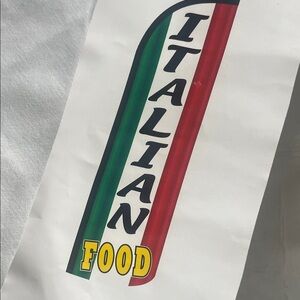 Italian Food Flag